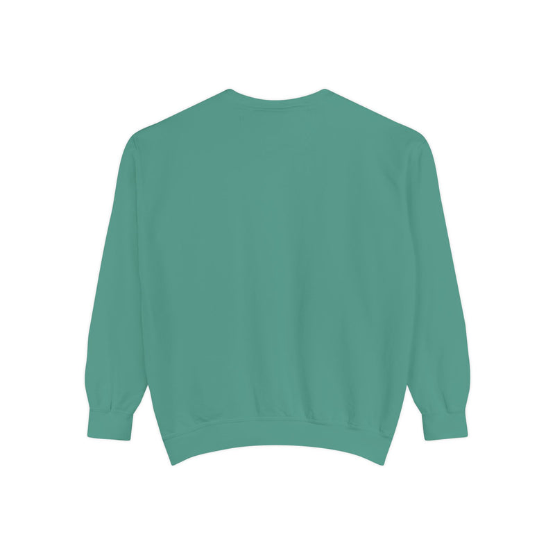 The Weary World Rejoices Unisex Garment-Dyed Sweatshirt