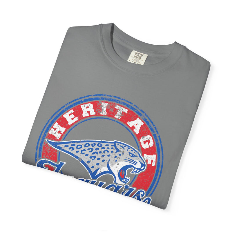 Heritage Jaguars Vintage Mascot Comfort Colors T-Shirt