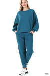 Balloon Sleeve Sweats Set