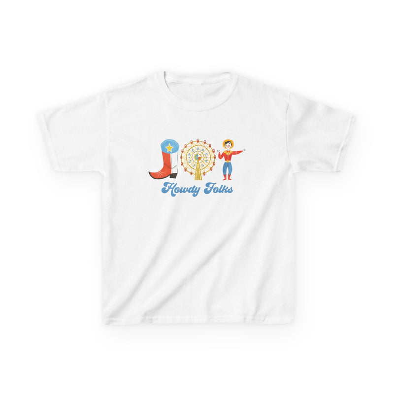 YOUTH Howdy Folks Gildan Tee