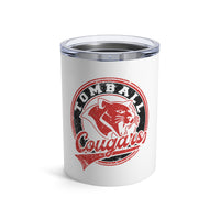 Tomball Cougars Vintage Mascot 10oz Tumbler