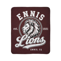 Ennis Lions Sherpa Blanket