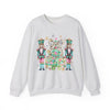 Preppy Nutcrackers with Christmas Tree Sweatshirt