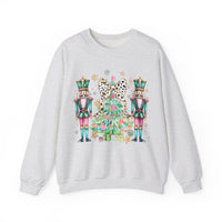 Preppy Nutcrackers with Christmas Tree Sweatshirt
