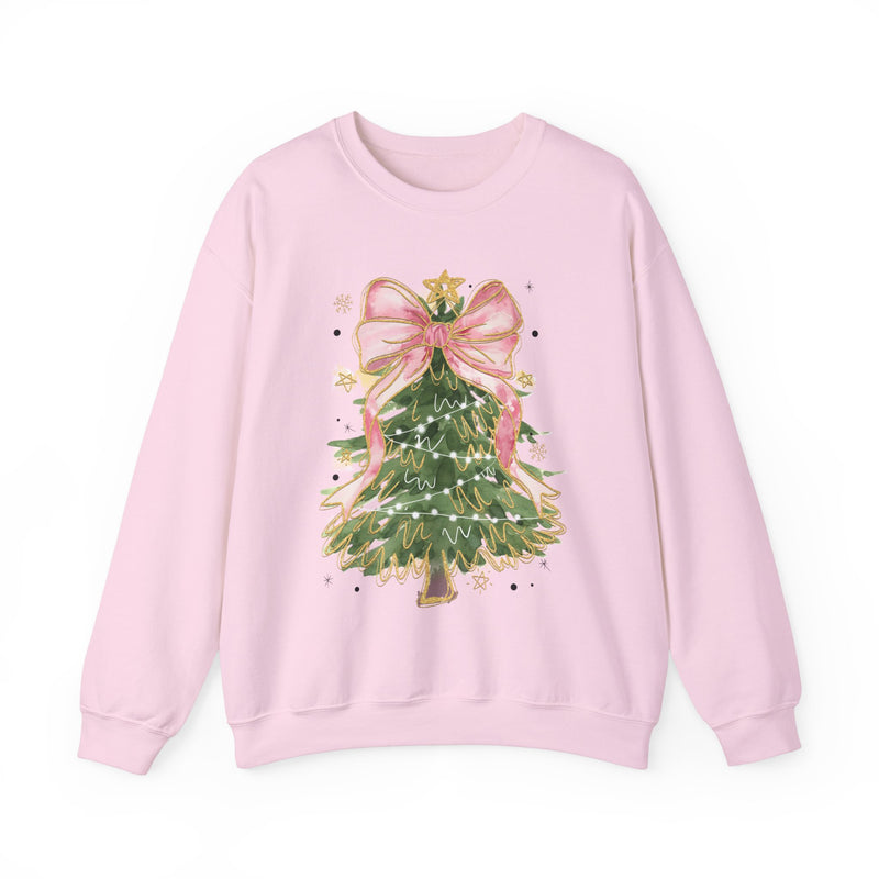 Preppy Christmas Tree Sweatshirt