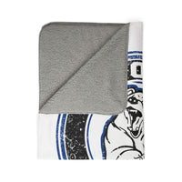 Frost Polar Bears Vintage Mascots Sherpa Blanket