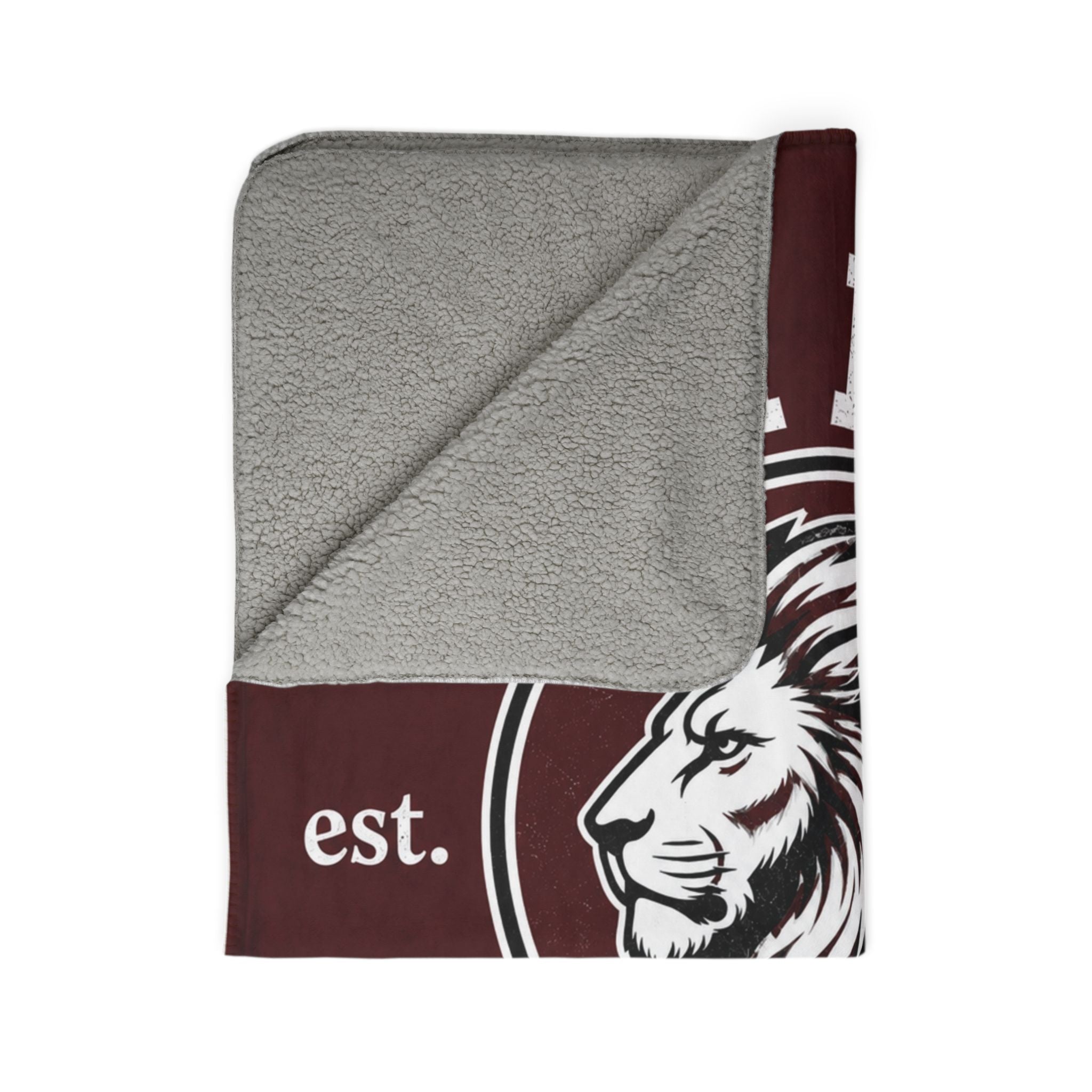Ennis Lions Sherpa Blanket