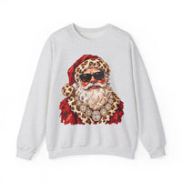 Leopard Glam Santa Sweatshirt