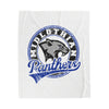 Midlothian Panthers Vintage Mascot Velveteen Blanket
