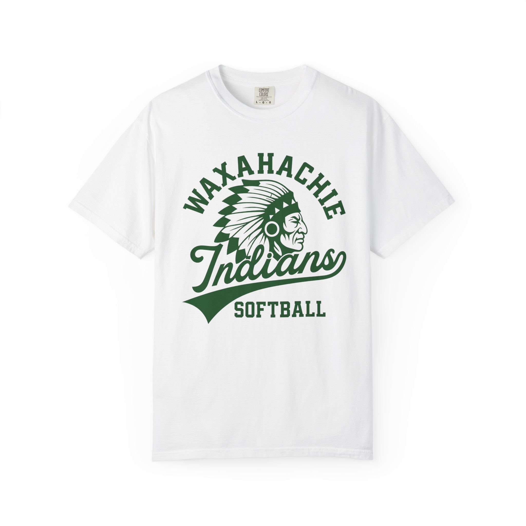 Waxahachie Indians Softball Comfort Colors T-Shirt