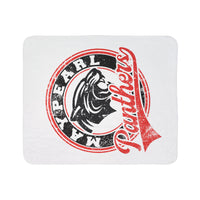 Maypearl Panthers Vintage Mascot Sherpa Blanket