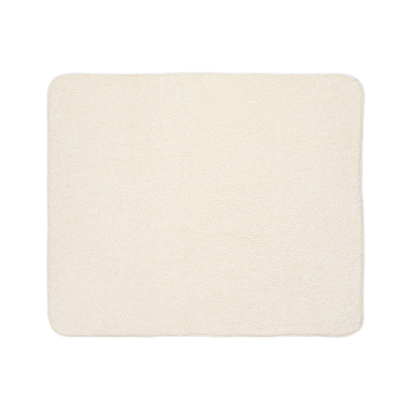 Waxahachie One Tribe Sherpa Blanket in White