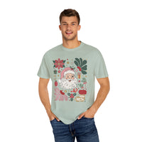 Boho Christmas Collage Comfort Colors Tee