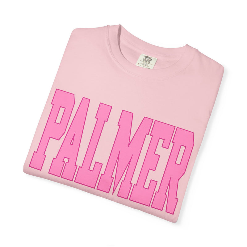 Pink Palmer Comfort Colors Tee