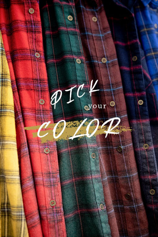 Vintage Plaid Faded Shirt