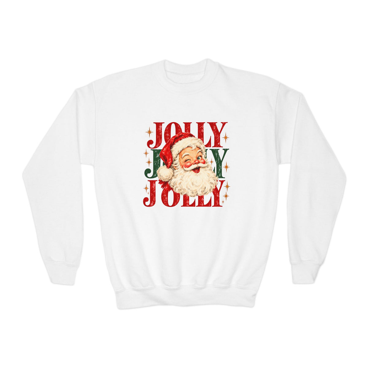 Copy of YOUTH Watercolor Christmas Tree Sweatshirt