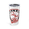 Burleson Elks Mascot Vintage Mascot 20 Ounce Tumbler