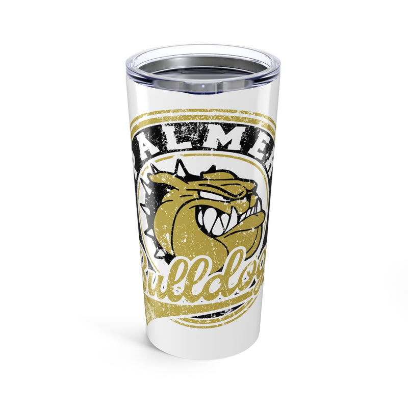 Palmer Bulldogs Vintage Mascot 20 Ounce Tumbler
