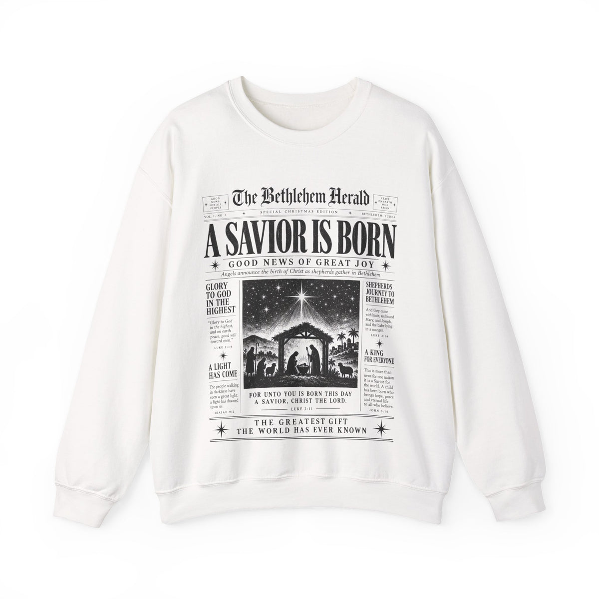 Bethlehem News Sweatshirt
