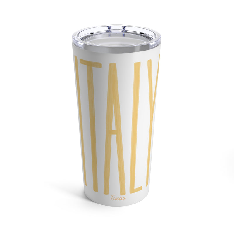 ITALY Texas Tumbler