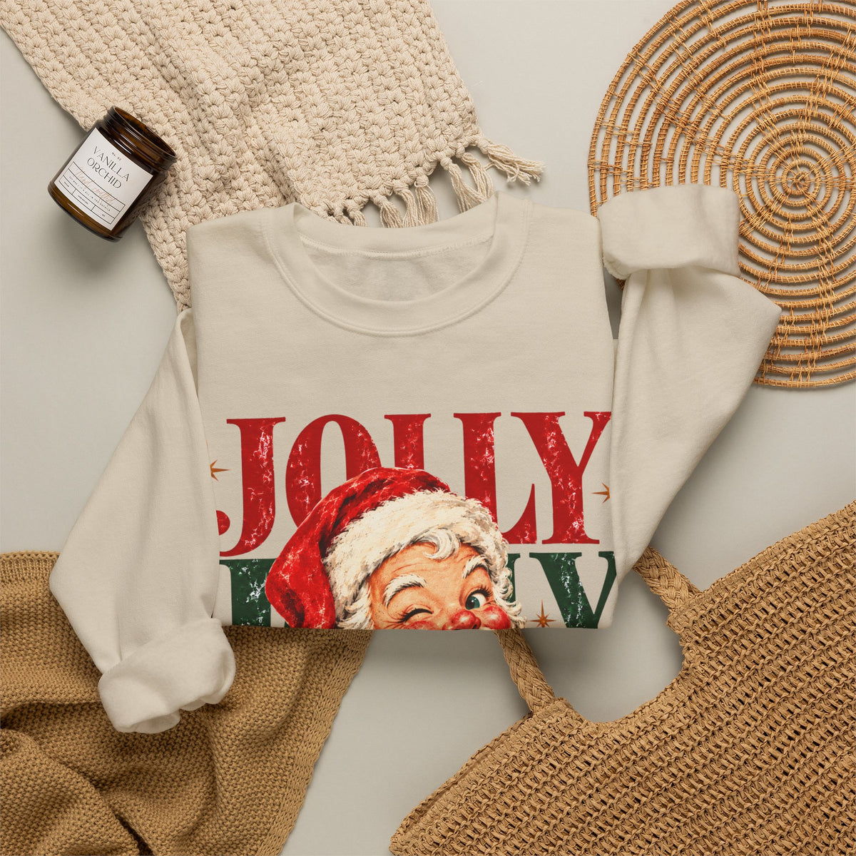 Jolly Santa Sweatshirt