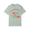 Oh Come Let Us Adore Him Comfort Colors Tee