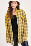 Vintage Plaid Faded Shirt