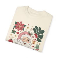 Boho Christmas Collage Comfort Colors Tee