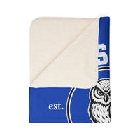 Joshua Owls Sherpa Blanket