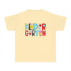 YOUTH Kindergarten School Font Comfort Colors Tee