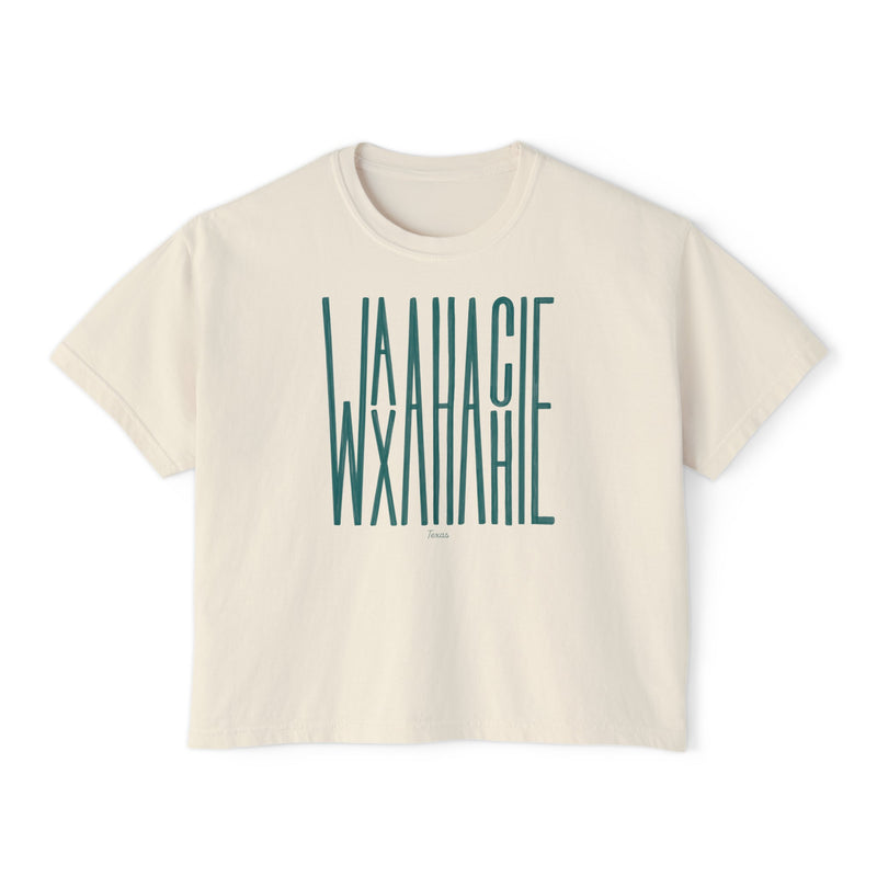 WAXAHACHIE Texas Boxy Tee
