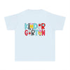 YOUTH Kindergarten School Font Comfort Colors Tee