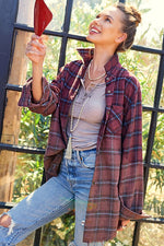 Vintage Plaid Faded Shirt