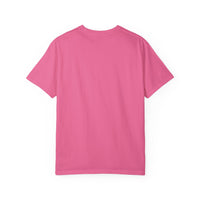 Preppy Christmas Tree with Bow Comfort Colors Tee