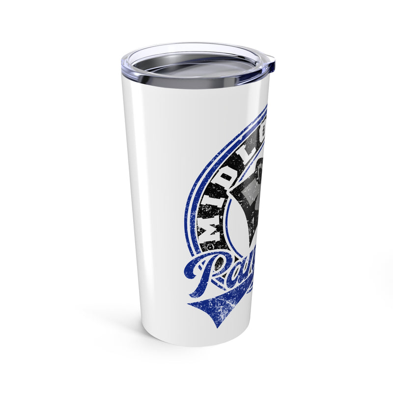 Midlothian Panthers Vintage Mascot 20 Ounce Tumbler
