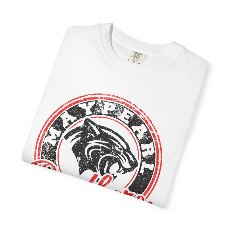 Maypearl Panthers Vintage Mascot Comfort Colors T-Shirt
