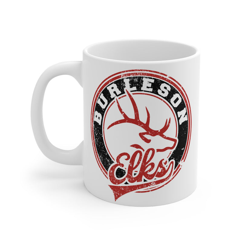 Burleson Elks Vintage Mascot Mug