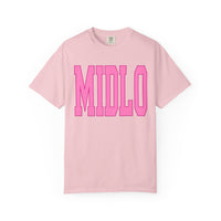 Pink MIDLO Comfort Colors Tee