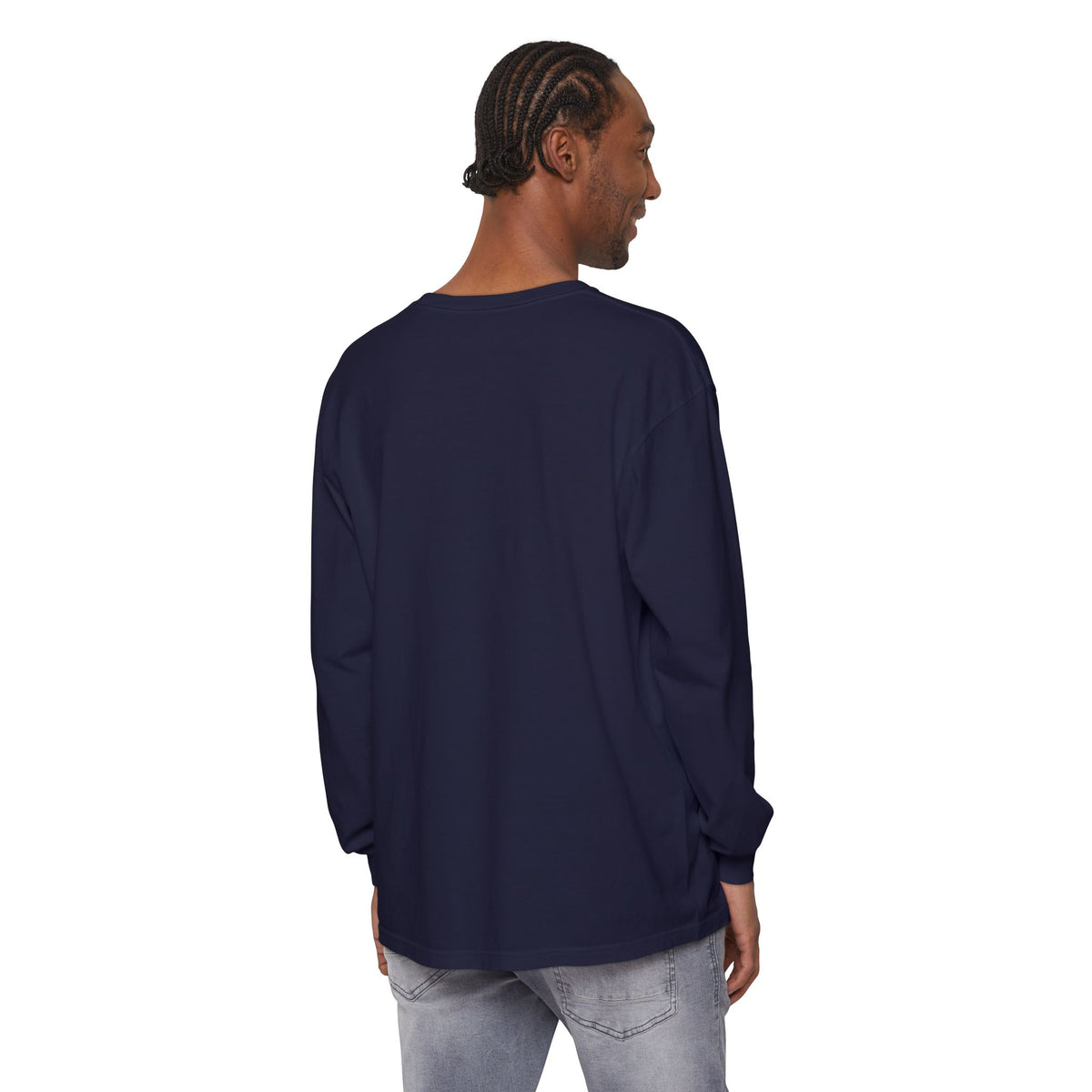 Eagles Script Long Sleeve Comfort Colors T-Shirt