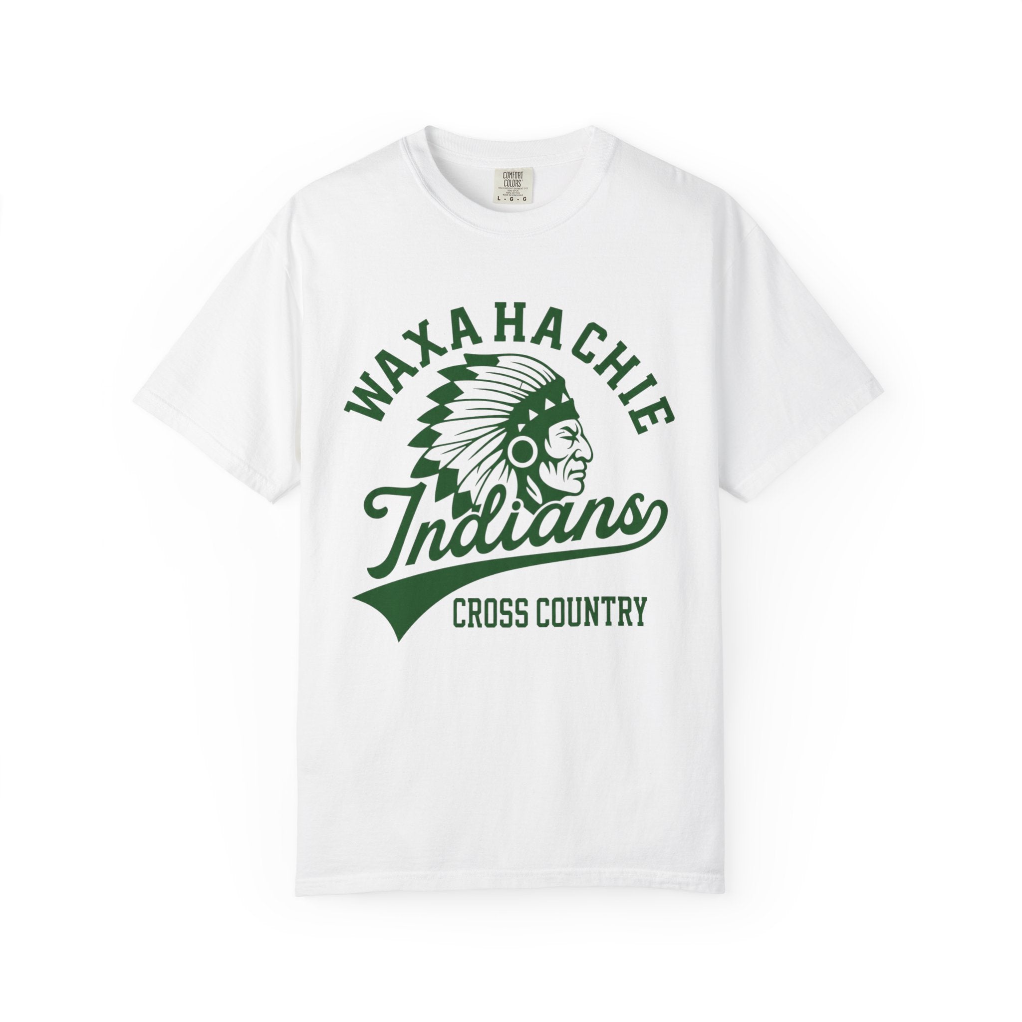 Waxahachie Indians Cross Country Comfort Colors T-Shirt