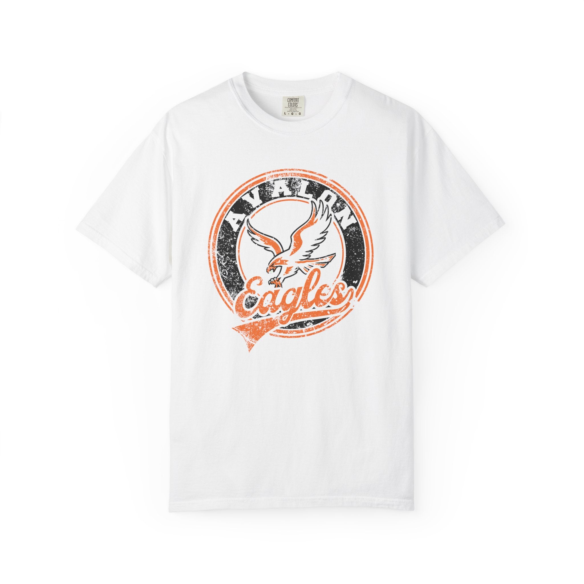 Avalon Eagles Vintage Mascot Comfort Colors T-Shirt