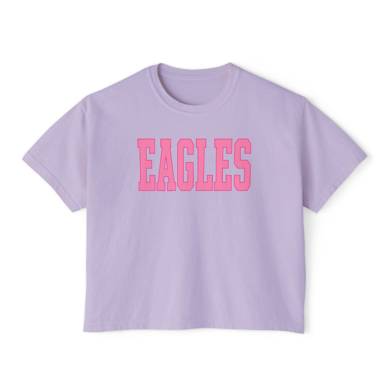 Pink Eagles Boxy Tee