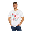 Santa I Know Him Comfort Colors Tee