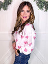 Heart Round Neck Sweater