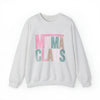 Mama Claus Checkered Crewneck Sweatshirt