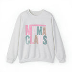 Mama Claus Checkered Crewneck Sweatshirt