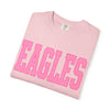 Pink Eagles Comfort Colors Tee