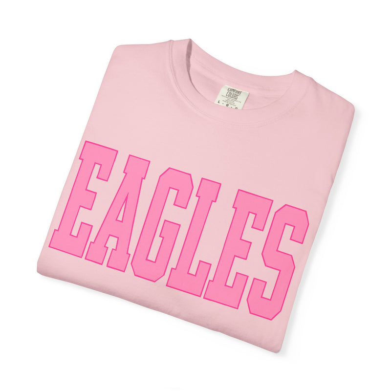 Pink Eagles Comfort Colors Tee
