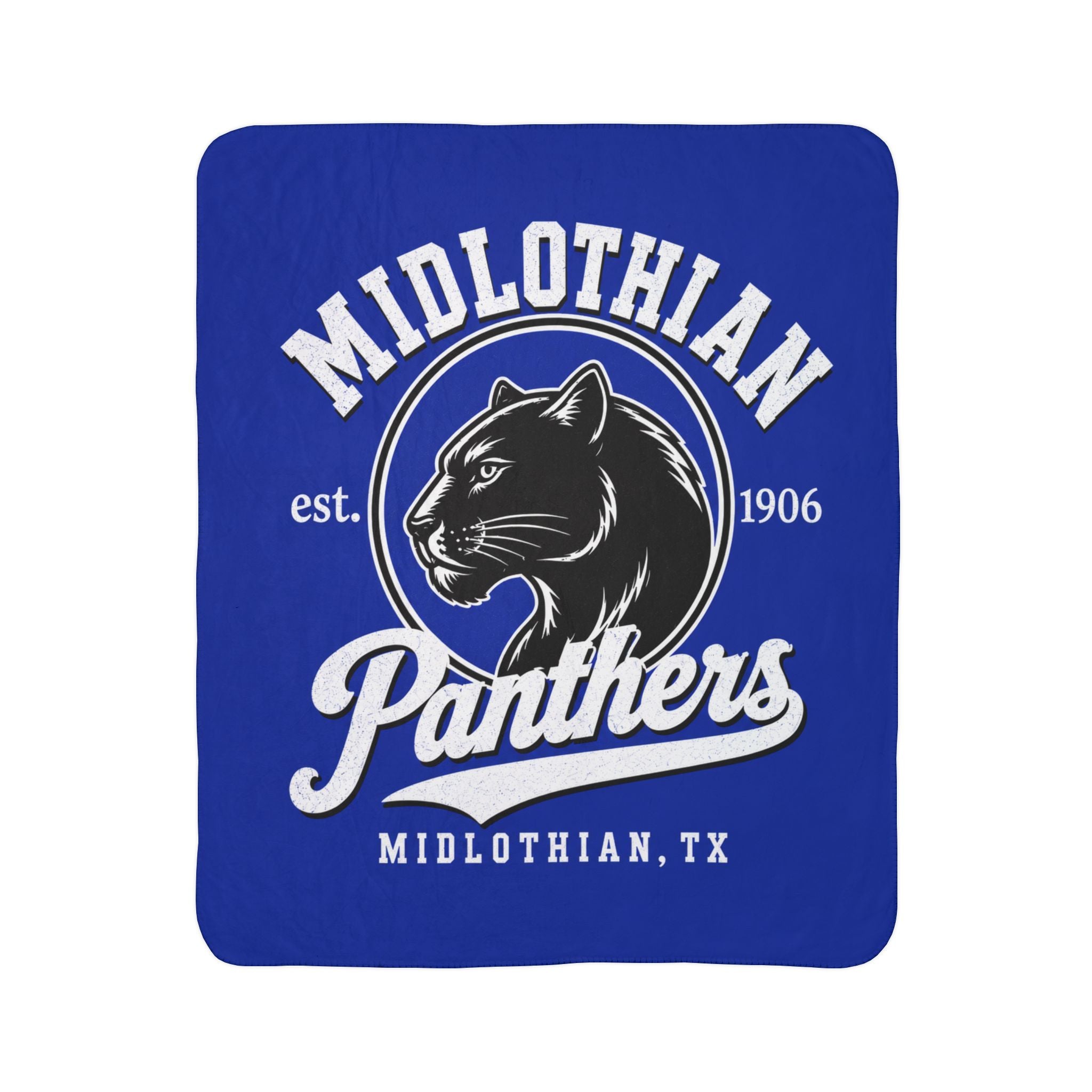 Midlothian Panthers Sherpa Blanket