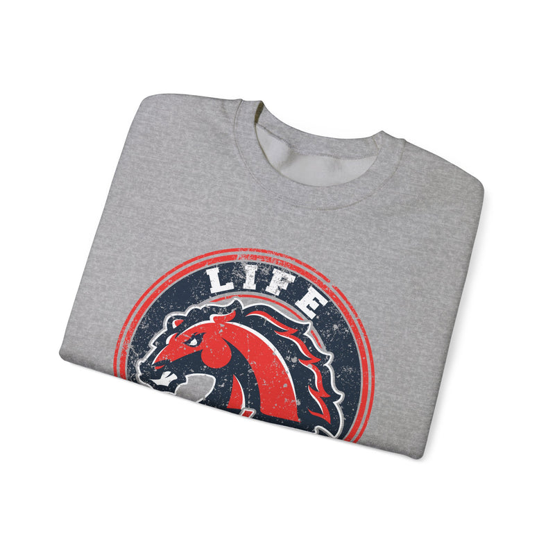 Life Mustangs Vintage Mascot Sweatshirt